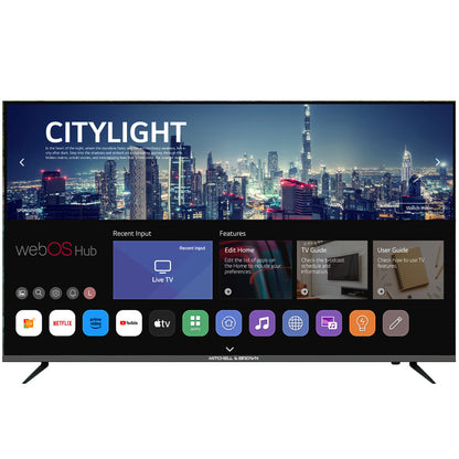 55" LED Freeview 4K Smart Web OS TV