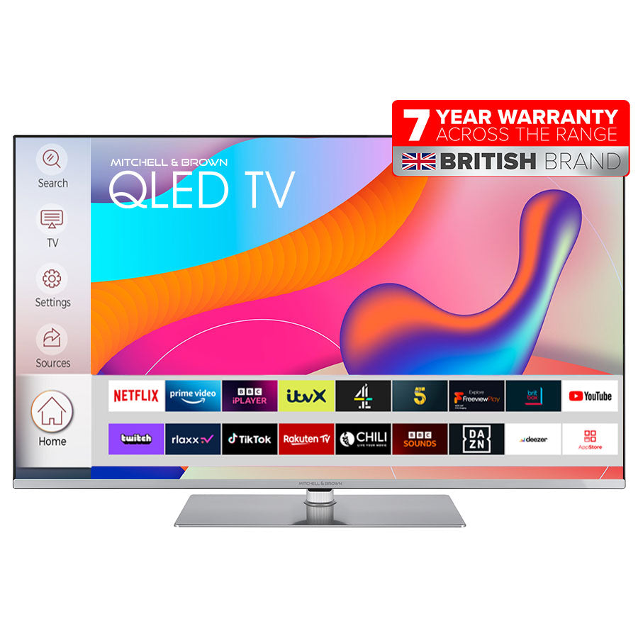 JB-55QLED1811LIN 55 inch QLED Freeview Play 4K UHD Smart Linux TV