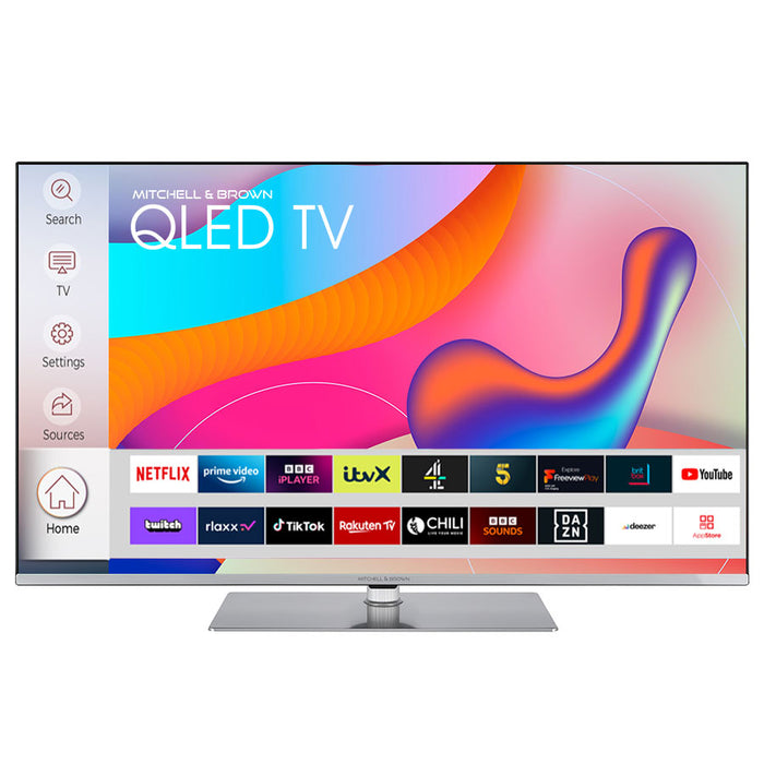 43 inch QLED Freeview Play 4K UHD Smart Linux TV