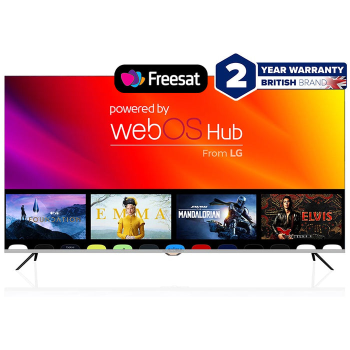 75 inch LED Freeview 4K Smart Web OS TV