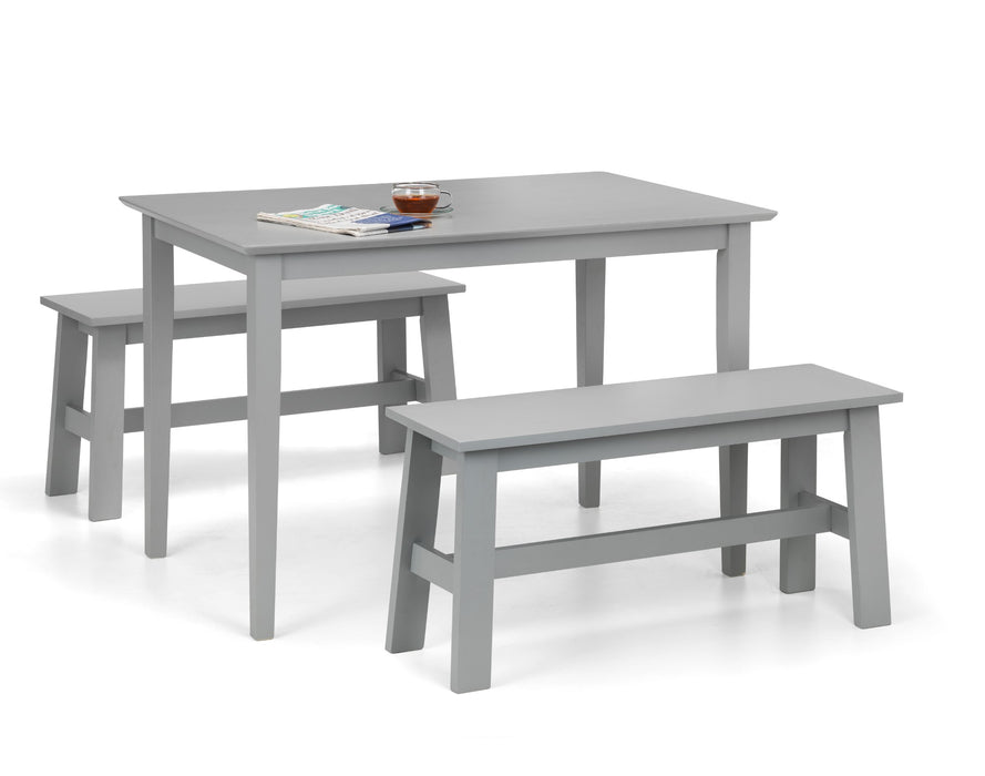Kobe Compact Rectangular Table - Grey