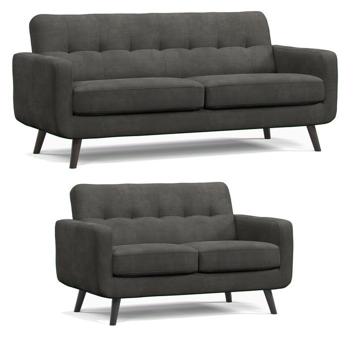 Kendal 3+2 Sofa Set - Graphite