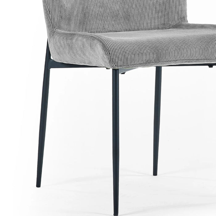 Set Of 2 Leonie Dining Chairs - Grey