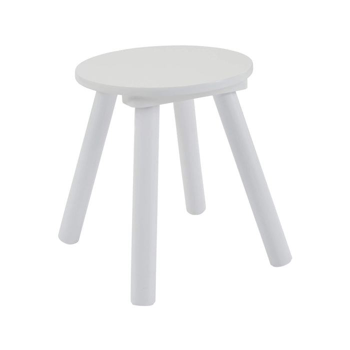 White Dressing Table and Stool Set