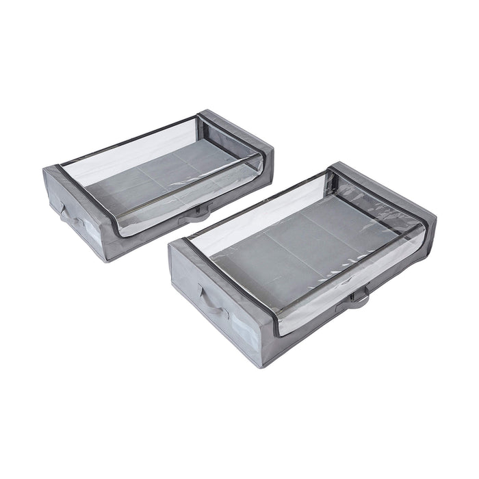 Underbed Storage Cart with Wheels (Pack of 2)