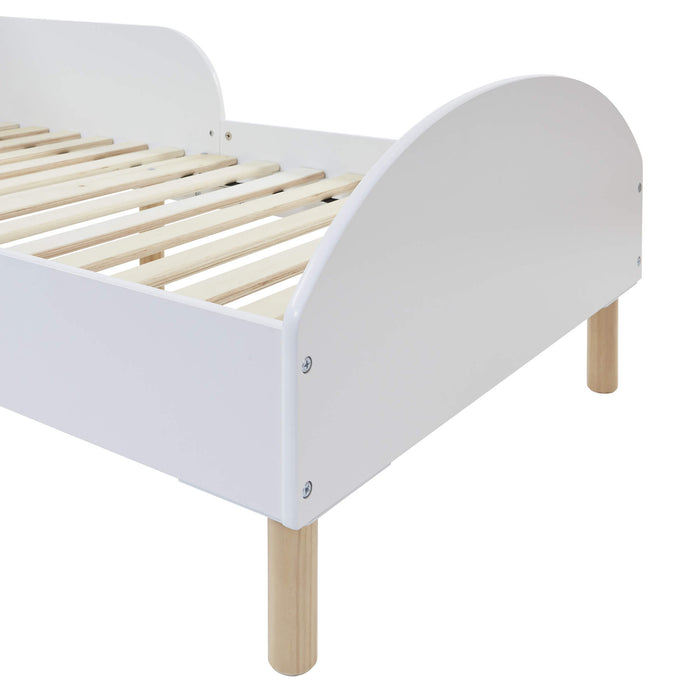 Kids White Toddler Bed