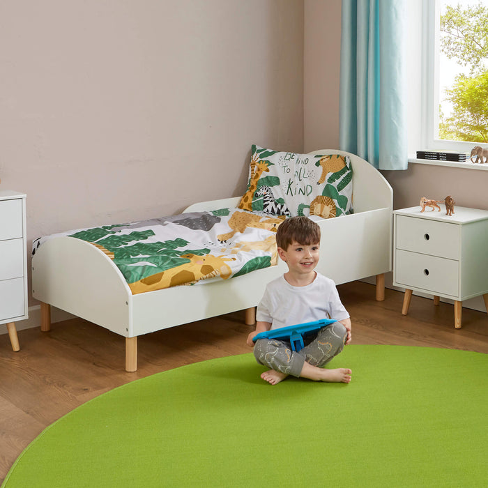 Kids White Toddler Bed