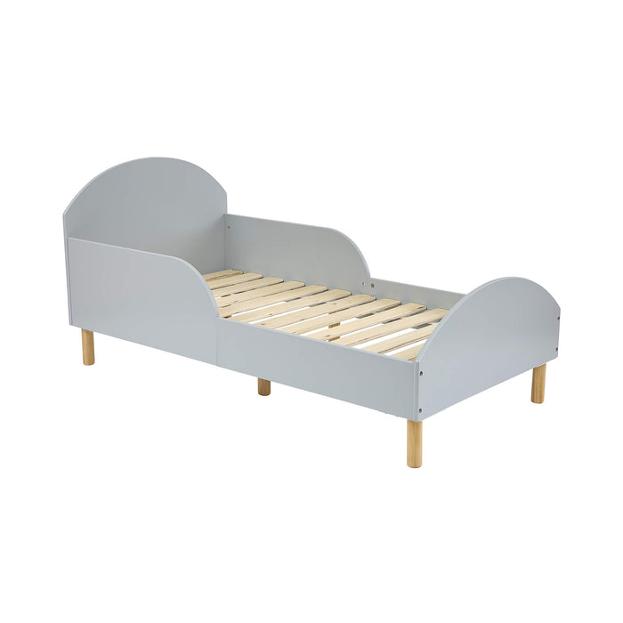 Kids Grey Toddler Bed
