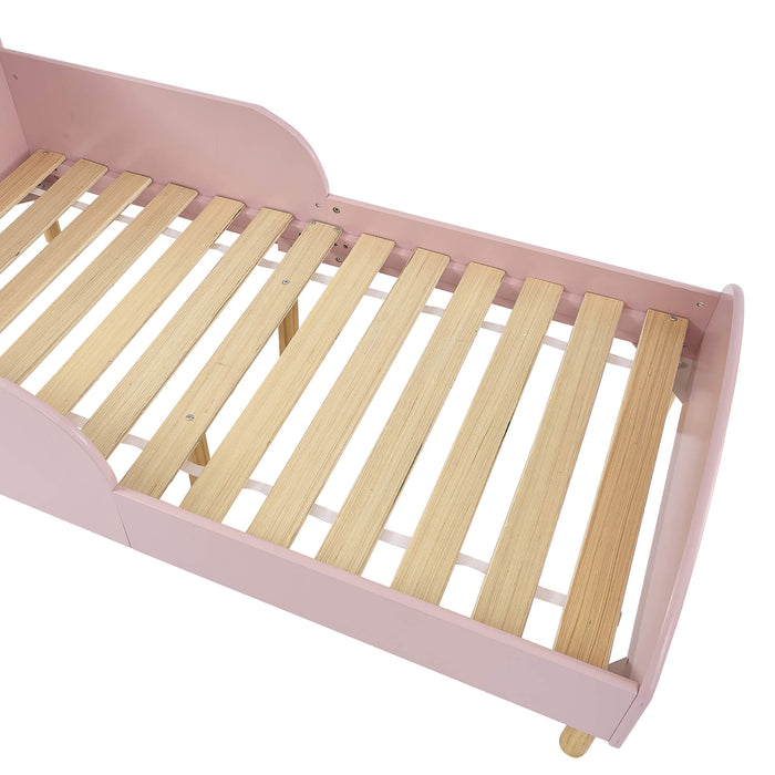 Kids Pink Toddler Bed