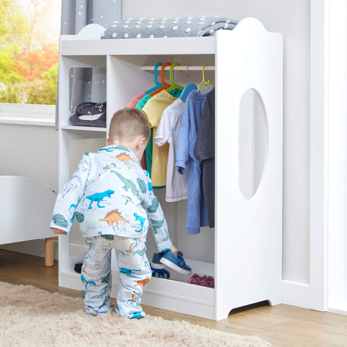 Kids Dressing Rail with Mirror