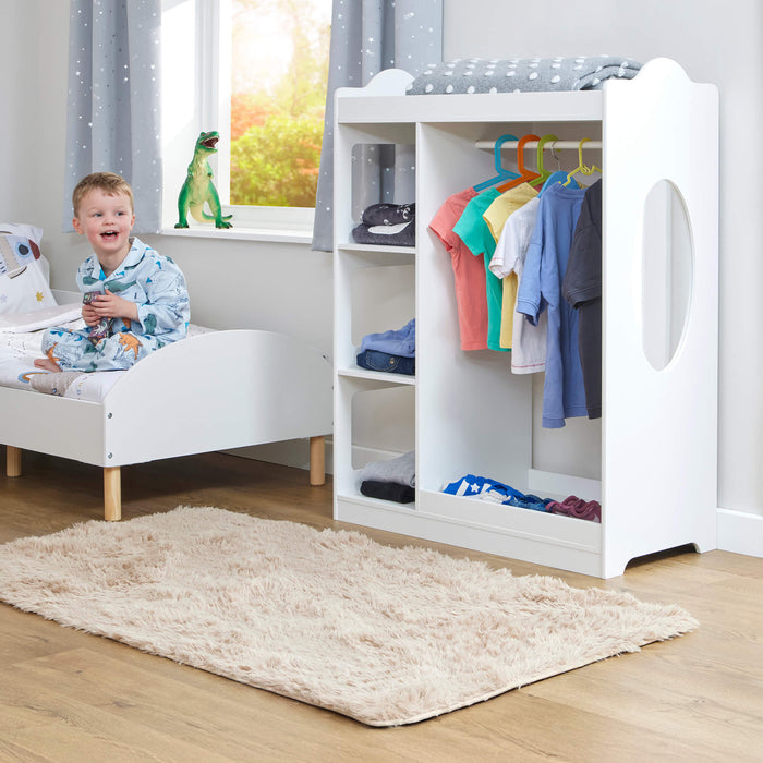 Kids Dressing Rail with Mirror