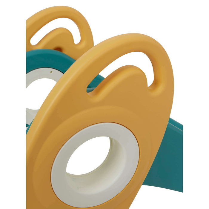 Kids Foldable Rocket Slide - Green