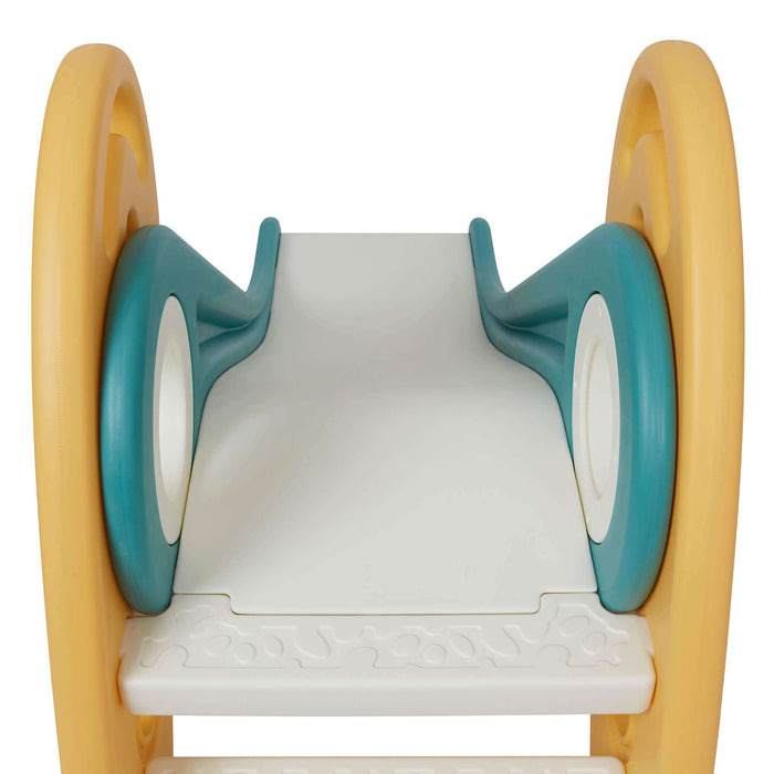 Kids Foldable Rocket Slide - Green