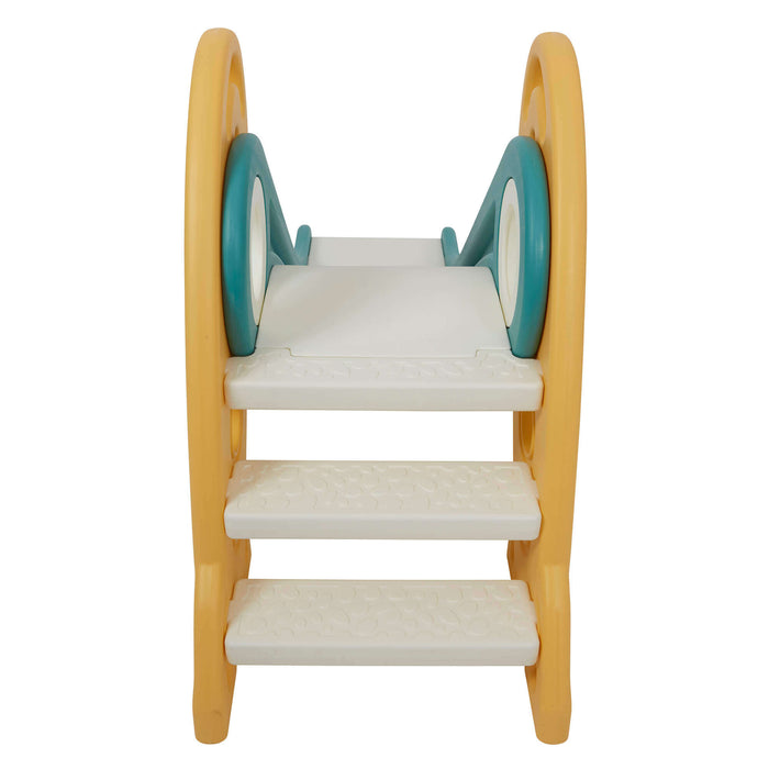 Kids Foldable Rocket Slide - Green