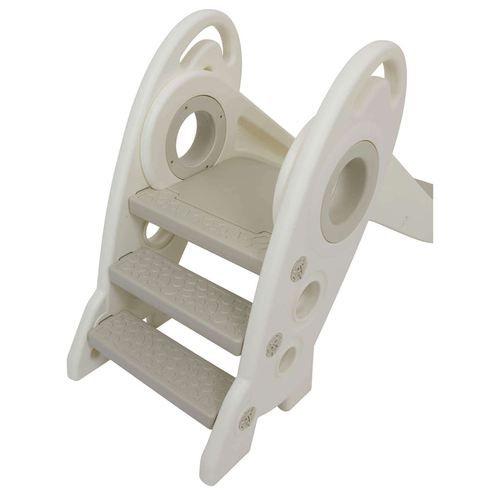 Kids Foldable Rocket Slide - White