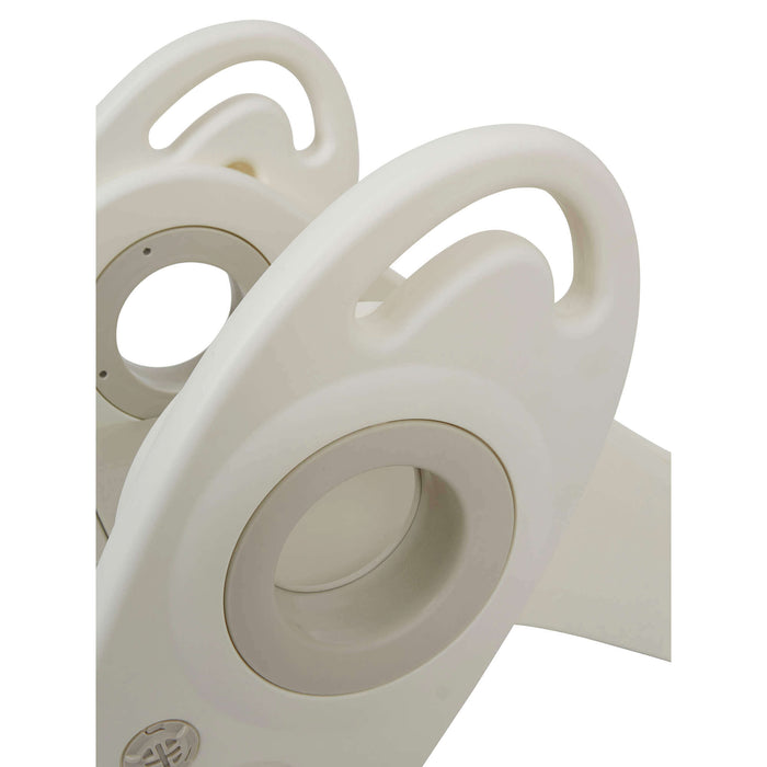 Kids Foldable Rocket Slide - White