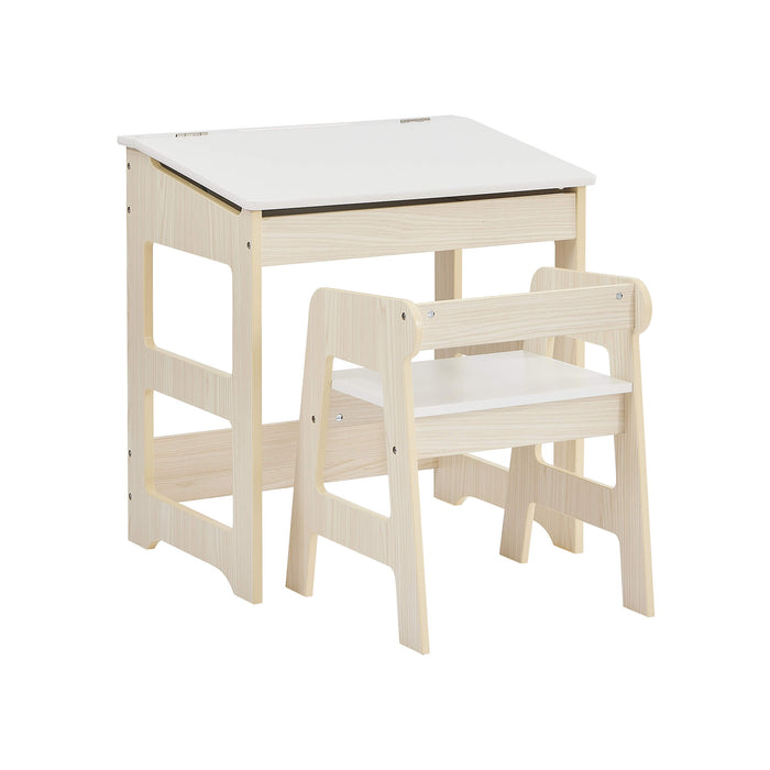 Kids Scandi Study Desk and Chair Set