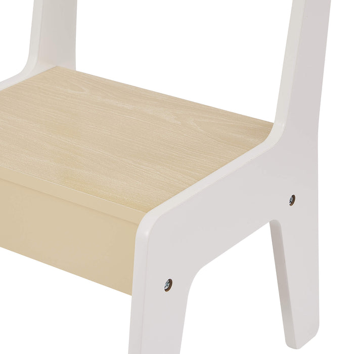 Kids 3-in-1 Storage Table and Two Chairs Set