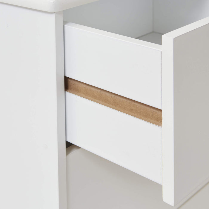 Kids Bedroom 2 Drawer Storage Cabinet