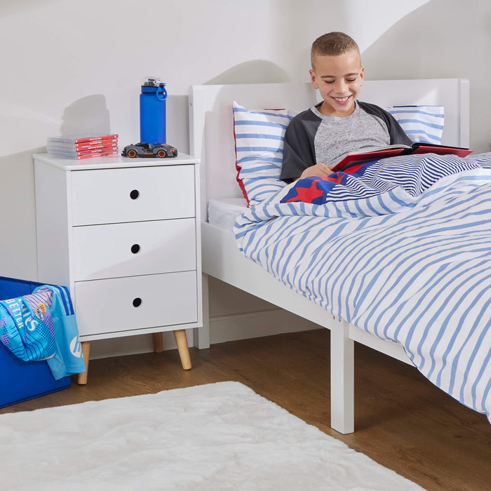 Kids Bedroom 3 Drawer Storage Cabinet