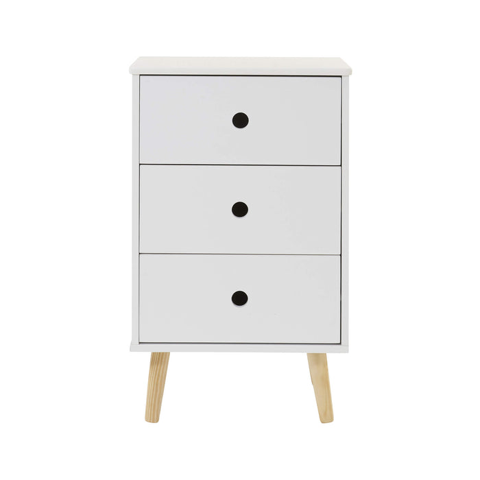 Kids Bedroom 3 Drawer Storage Cabinet