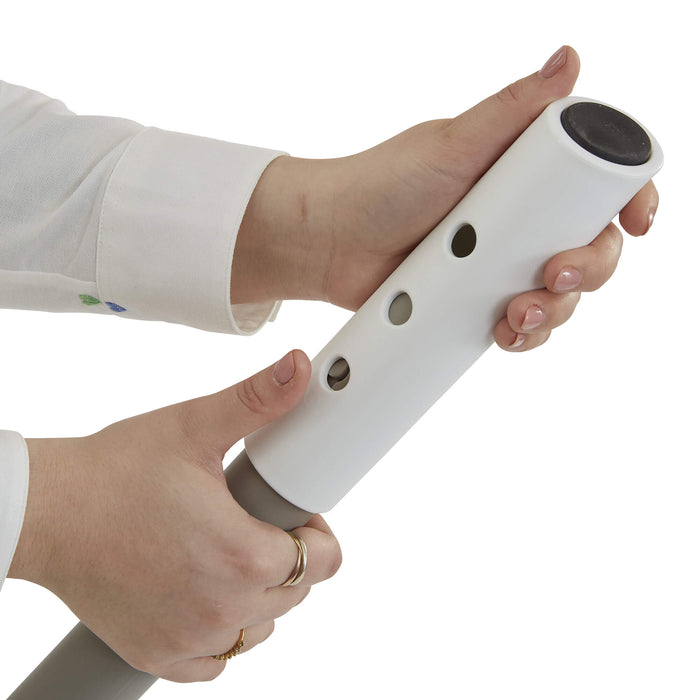 Kids Scandi Height Adjustable Table and Chair Set - White & Grey