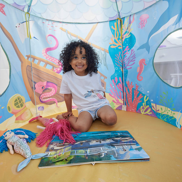 Kids Mermaid Play Tent