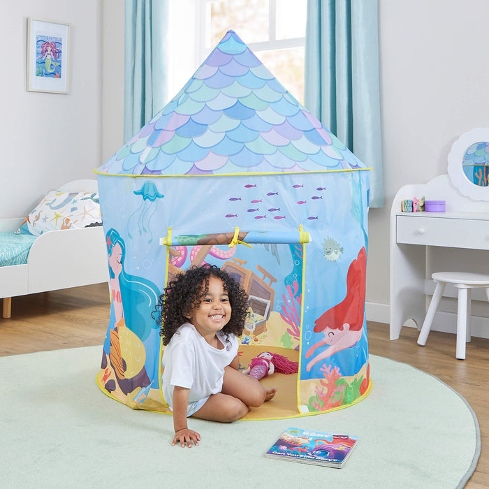 Kids Mermaid Play Tent