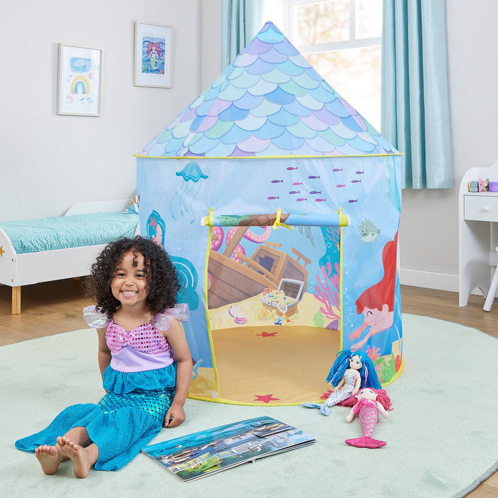 Kids Mermaid Play Tent