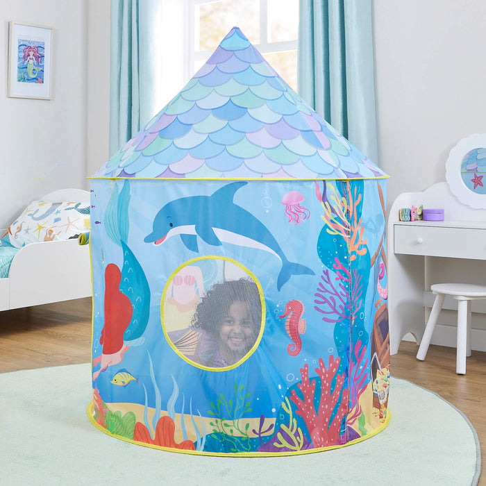 Kids Mermaid Play Tent