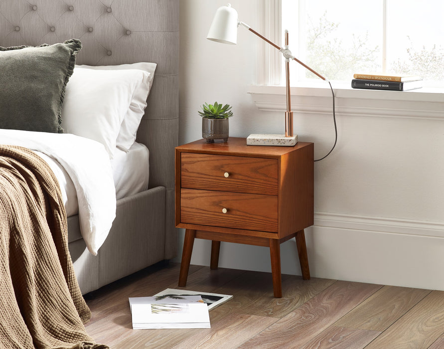 Lowry 2 Drawer Bedside