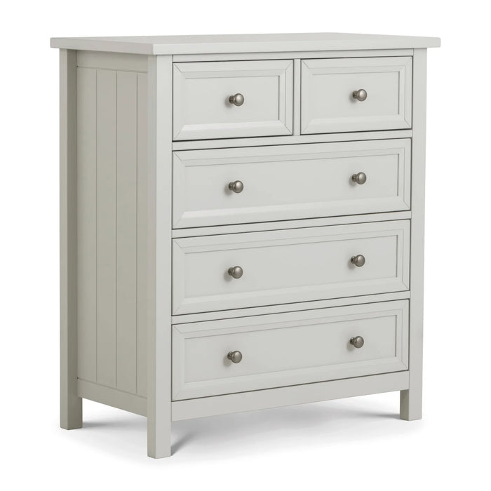 Maine 3 + 2 Drawer Chest - Dove Grey