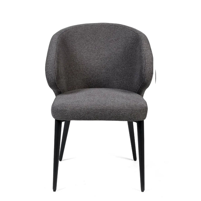 Set of 2 Marcus Dining Chairs - Mid Grey