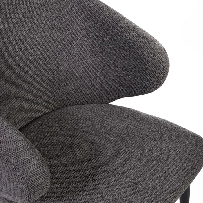 Set of 2 Marcus Dining Chairs - Mid Grey