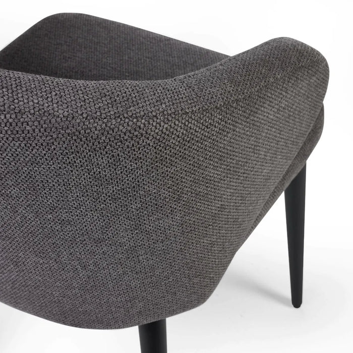 Set of 2 Marcus Dining Chairs - Mid Grey