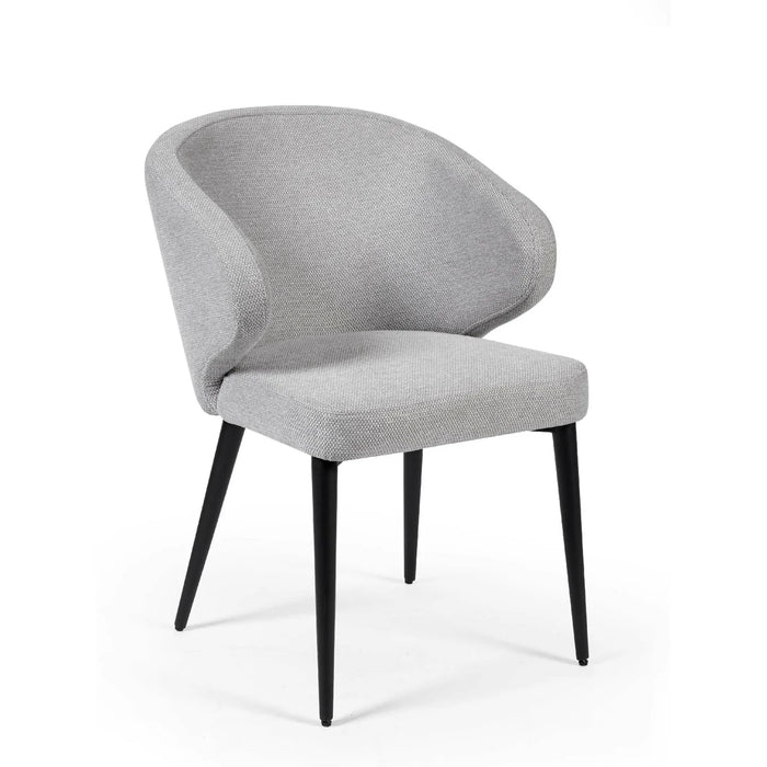 Set of 2 Marcus Dining Chairs - Light Grey