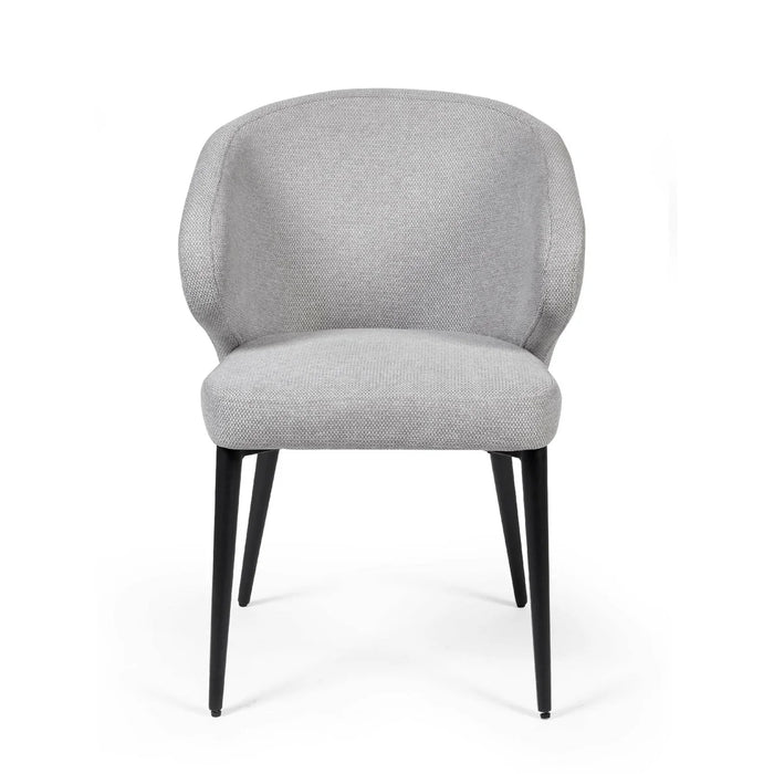 Set of 2 Marcus Dining Chairs - Light Grey
