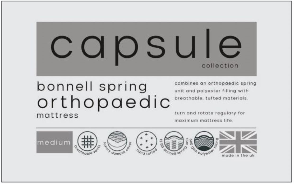 Capsule Orthopaedic 135cm Double Mattress