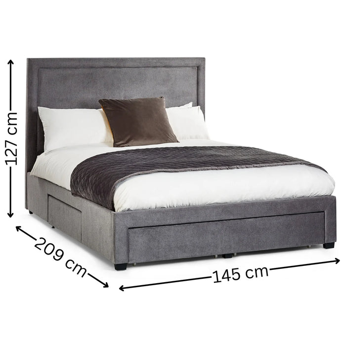 Mayfair 135cm Double 4 Drawer Storage Bed
