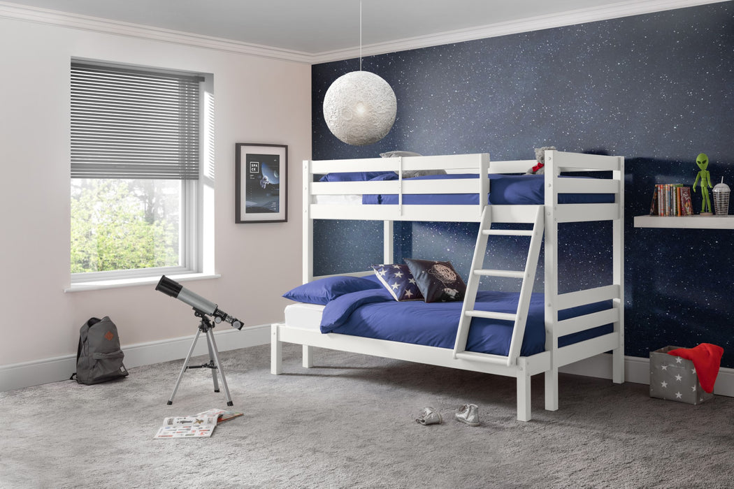 Merlin Triple Sleeper Bunk - Surf White