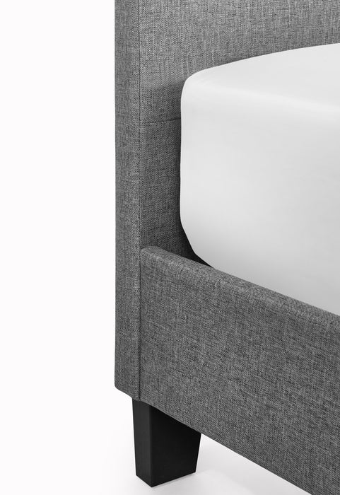 Merida 135cm Double Bed - Grey