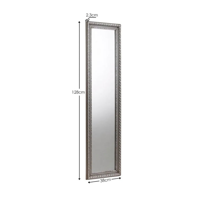 Allegro Pewter Dress Mirror