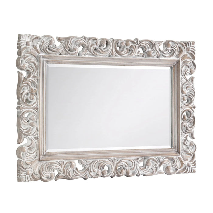 Baroque Distressed Wall Mirror