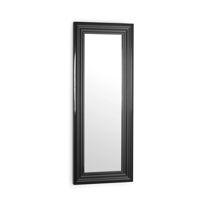 Tokyo Tall Rectangular Dressing Mirror - Gloss Black