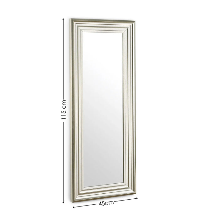 Tokyo Tall Rectangular Dressing Mirror - Pewter