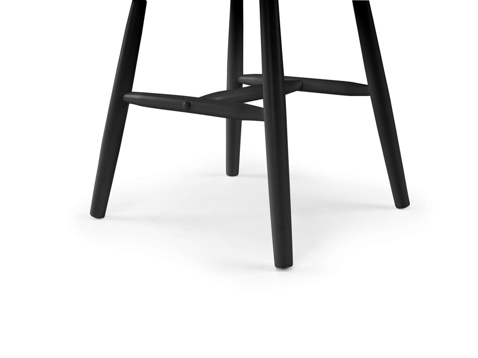 Set Of 2 Modena Dining Chairs - Black