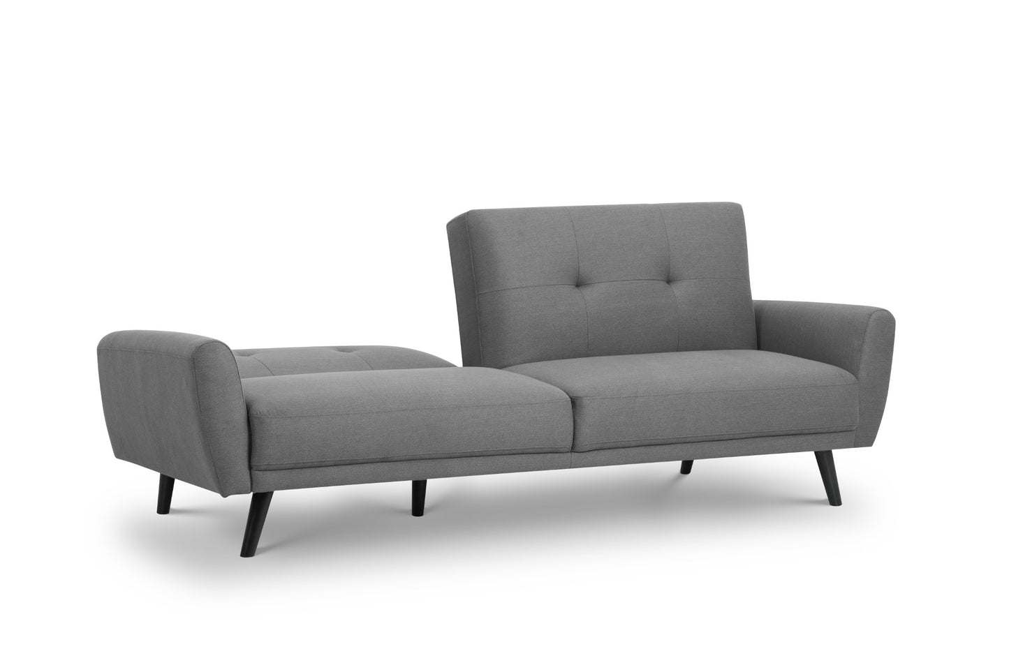 Monza Fabric Sofa Bed - Grey