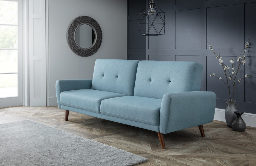 Monza Fabric Sofa Bed - Blue