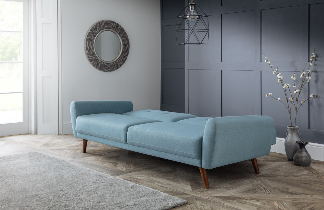 Monza Fabric Sofa Bed - Blue