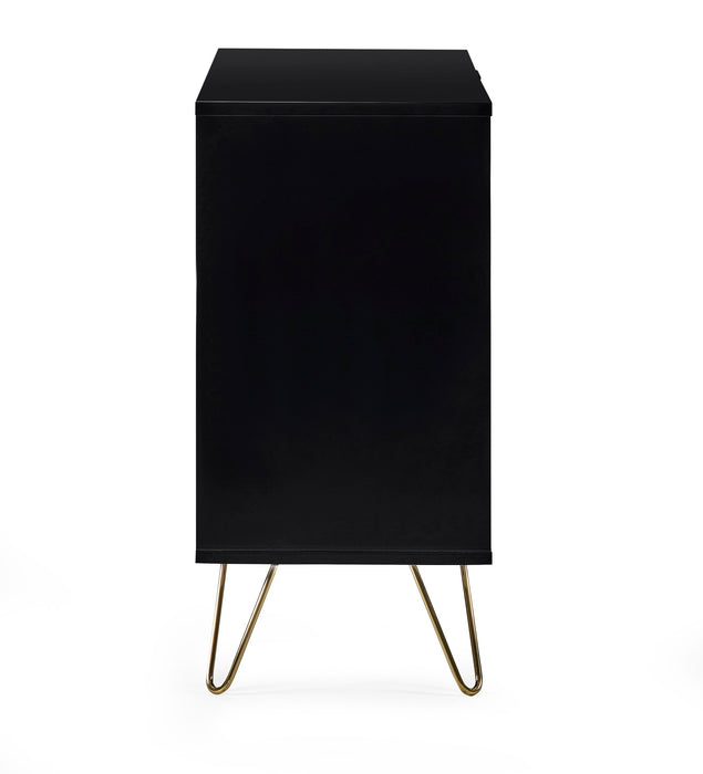 Murano Large Sideboard - Matt Black